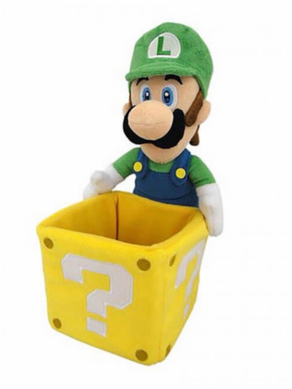 Super Mario Luigi Coin Box Plush